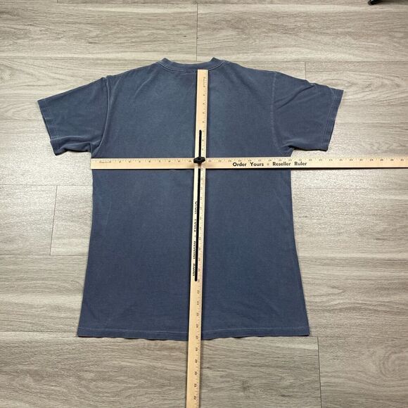 Vintage Shirt Mens Medium Blue Mickey Mouse Disneyworld 2000 Cartoon - Picture 7 of 10